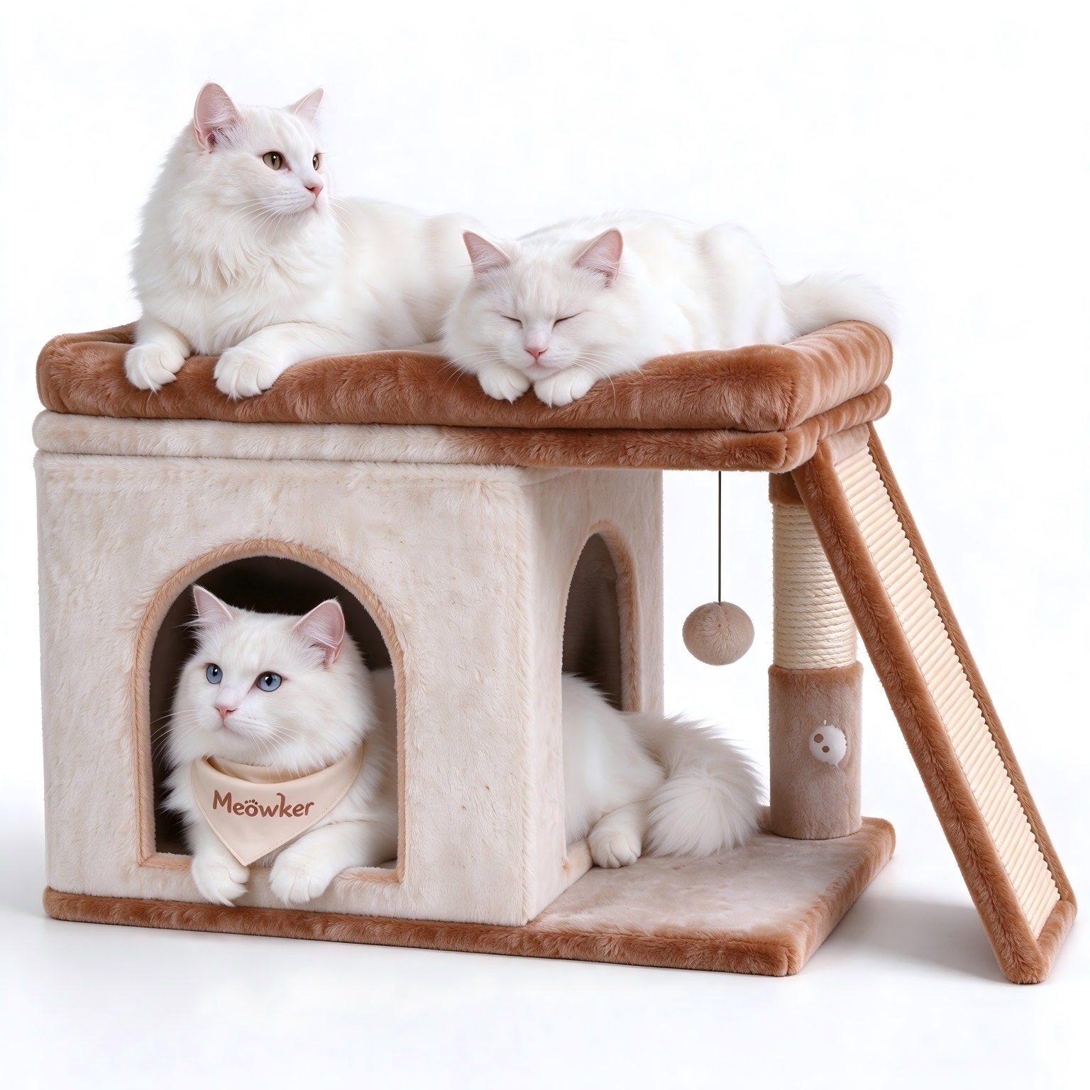 Cat Tree Tower with Scratching Post – OEM Sisal Cat Condo with Platform & Hideout – Custom Cat Climbing Tree Manufacturer China